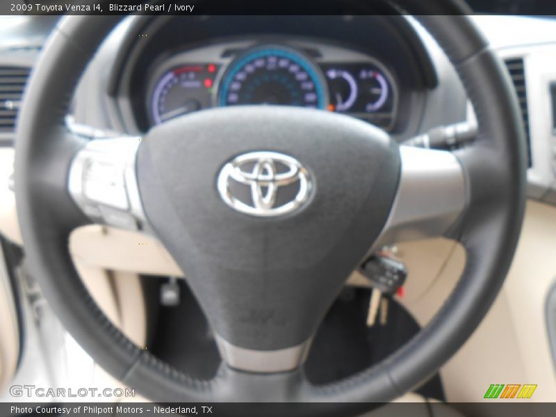 Blizzard Pearl / Ivory 2009 Toyota Venza I4