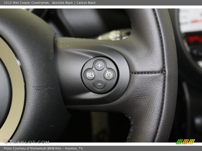 Controls of 2013 Cooper Countryman