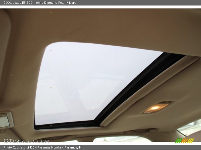 White Diamond Pearl / Ivory 2001 Lexus ES 300