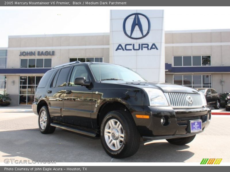 Black / Medium Dark Parchment 2005 Mercury Mountaineer V6 Premier