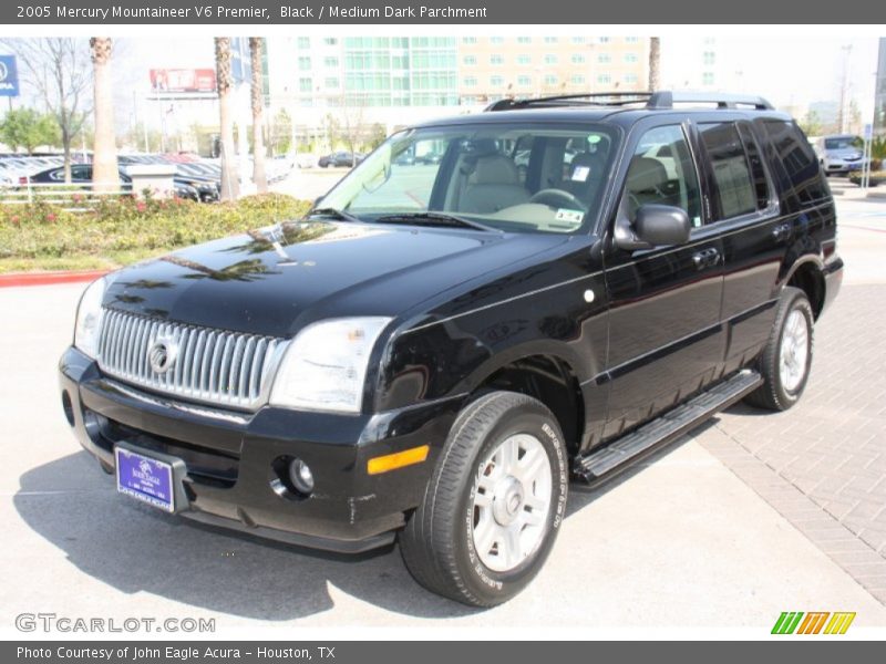 Black / Medium Dark Parchment 2005 Mercury Mountaineer V6 Premier
