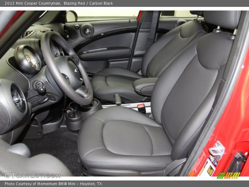  2013 Cooper Countryman Carbon Black Interior