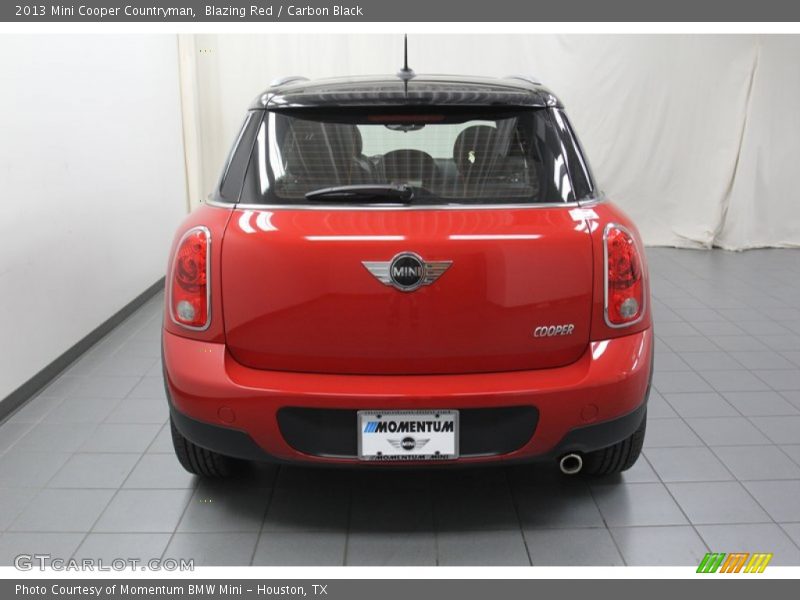 Blazing Red / Carbon Black 2013 Mini Cooper Countryman