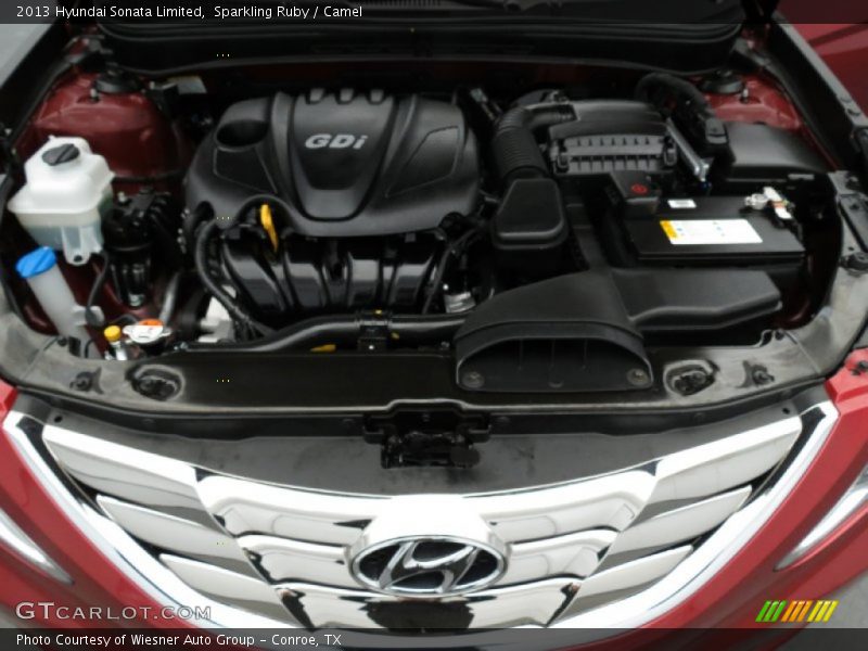 Sparkling Ruby / Camel 2013 Hyundai Sonata Limited