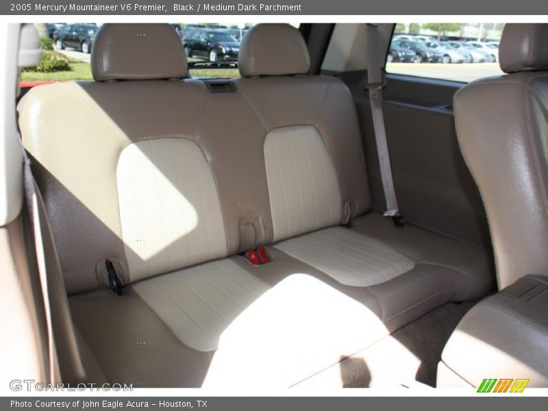 Rear Seat of 2005 Mountaineer V6 Premier