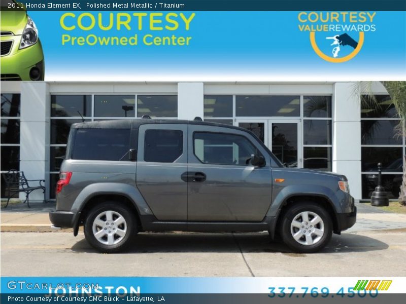 Polished Metal Metallic / Titanium 2011 Honda Element EX