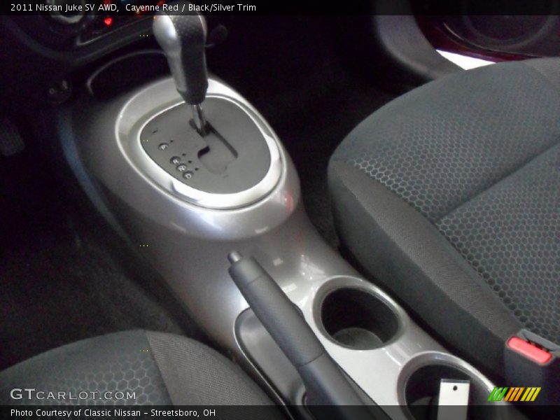 Cayenne Red / Black/Silver Trim 2011 Nissan Juke SV AWD