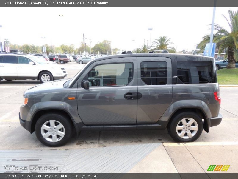Polished Metal Metallic / Titanium 2011 Honda Element EX