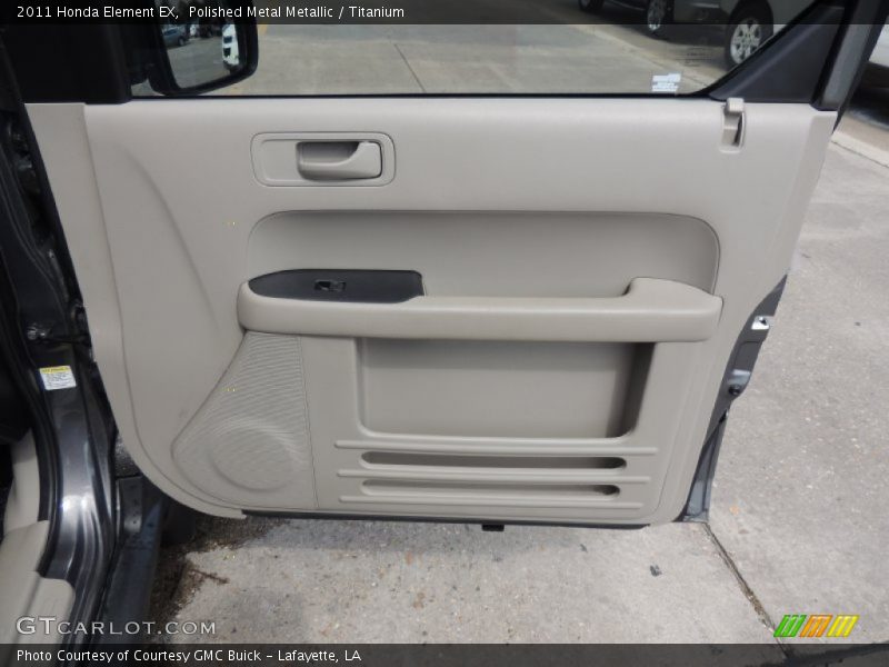 Polished Metal Metallic / Titanium 2011 Honda Element EX