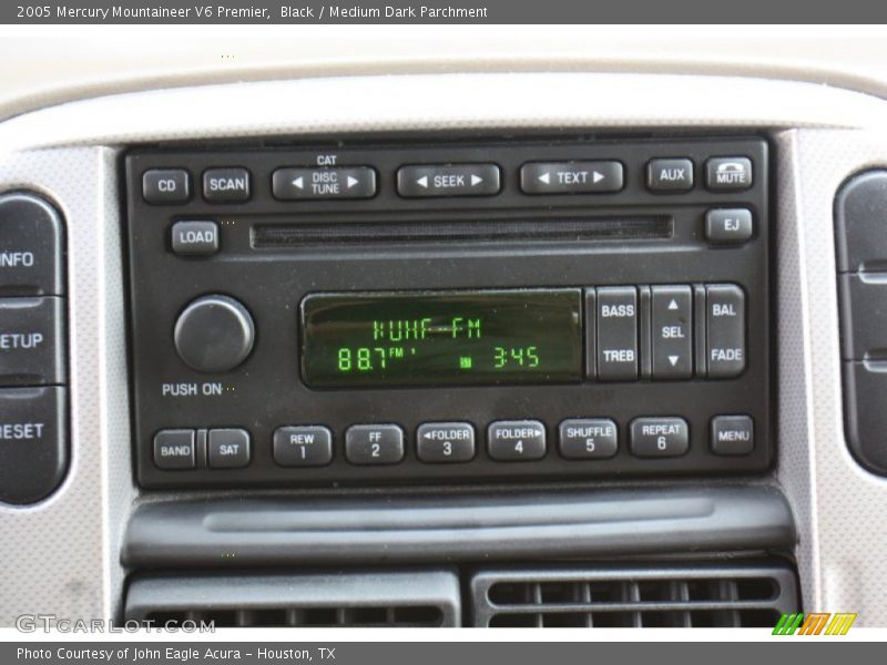 Audio System of 2005 Mountaineer V6 Premier