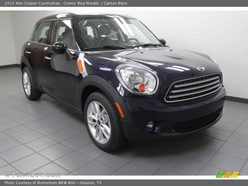 Cosmic Blue Metallic / Carbon Black 2013 Mini Cooper Countryman