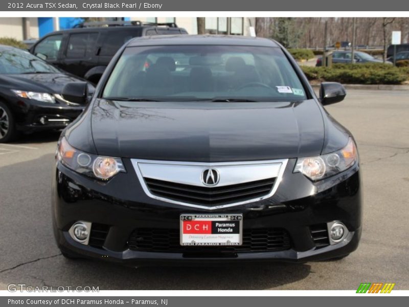 Crystal Black Pearl / Ebony 2012 Acura TSX Sedan