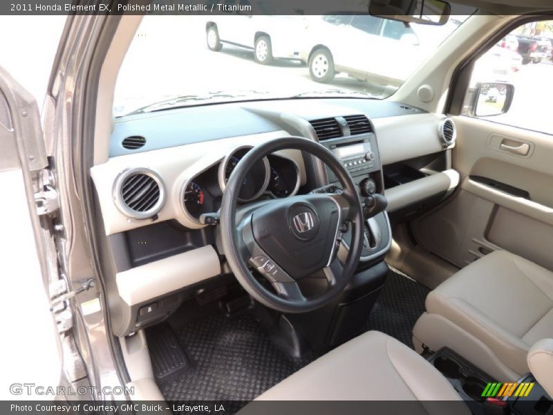 Polished Metal Metallic / Titanium 2011 Honda Element EX