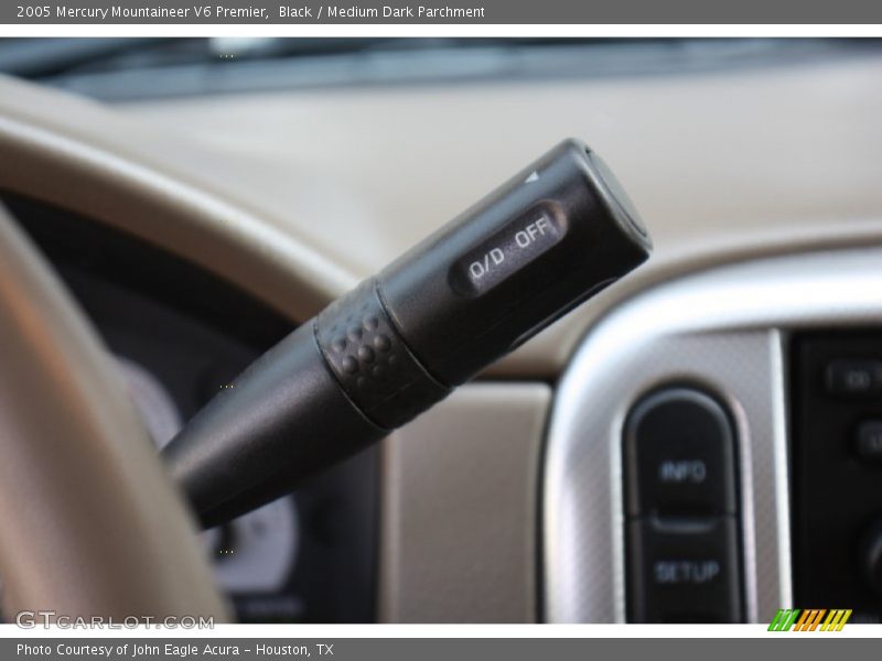 Black / Medium Dark Parchment 2005 Mercury Mountaineer V6 Premier