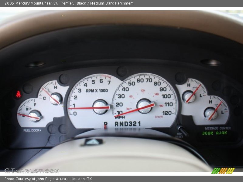  2005 Mountaineer V6 Premier V6 Premier Gauges