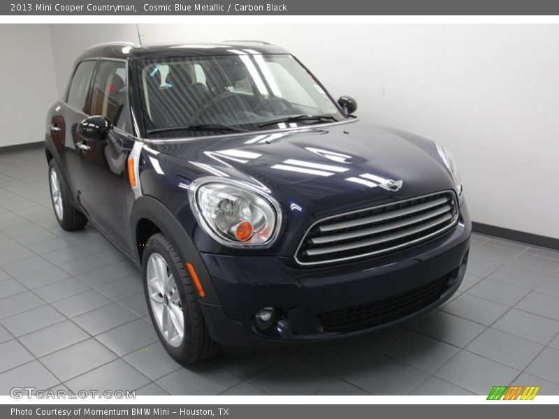 Cosmic Blue Metallic / Carbon Black 2013 Mini Cooper Countryman