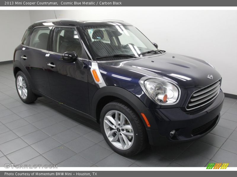 Cosmic Blue Metallic / Carbon Black 2013 Mini Cooper Countryman