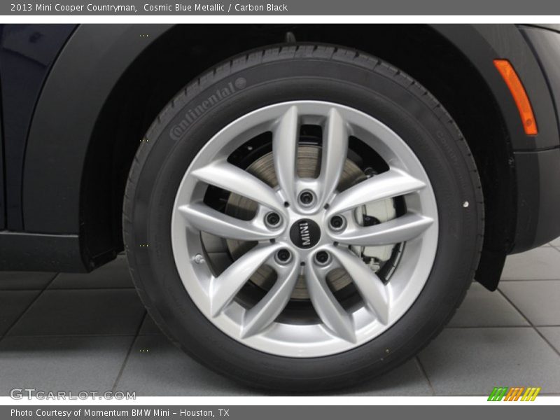 Cosmic Blue Metallic / Carbon Black 2013 Mini Cooper Countryman