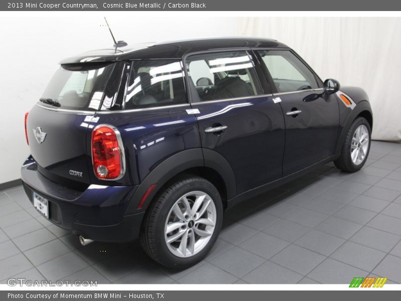 Cosmic Blue Metallic / Carbon Black 2013 Mini Cooper Countryman