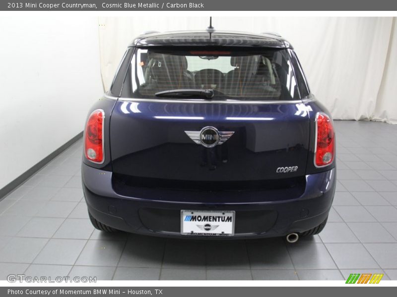 Cosmic Blue Metallic / Carbon Black 2013 Mini Cooper Countryman