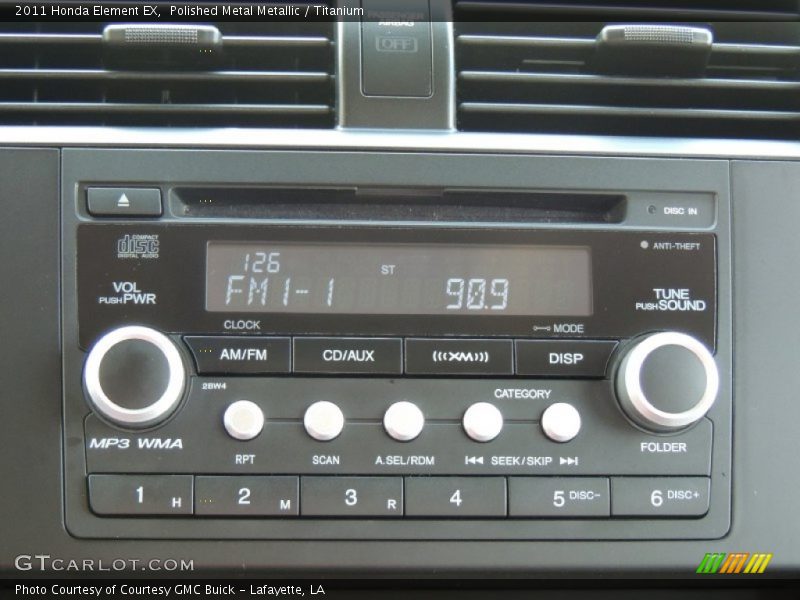 Polished Metal Metallic / Titanium 2011 Honda Element EX