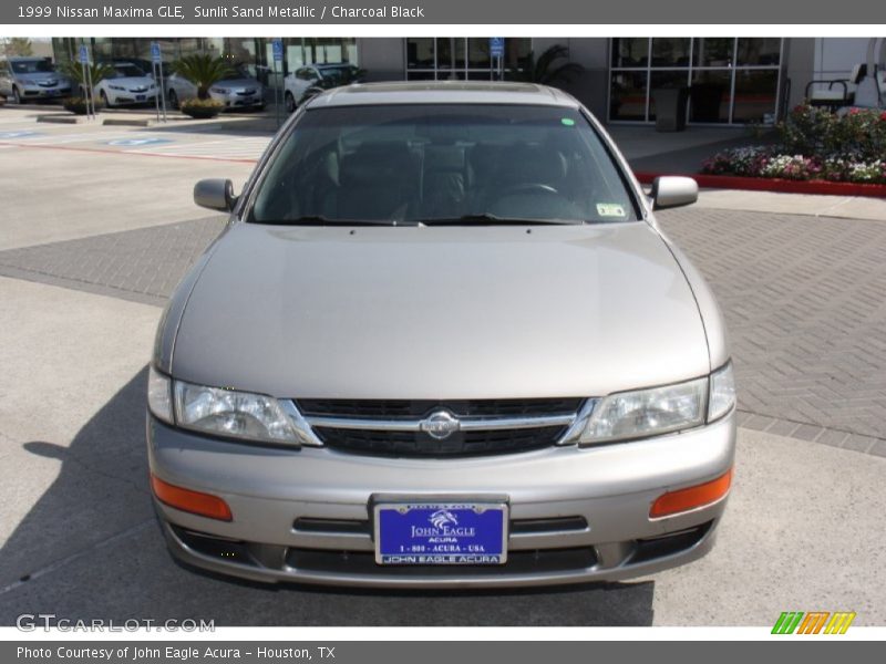 Sunlit Sand Metallic / Charcoal Black 1999 Nissan Maxima GLE