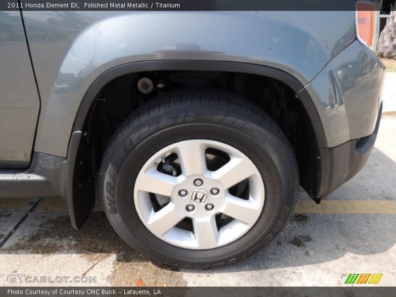 Polished Metal Metallic / Titanium 2011 Honda Element EX