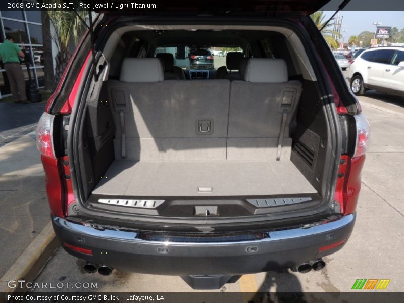 Red Jewel / Light Titanium 2008 GMC Acadia SLT