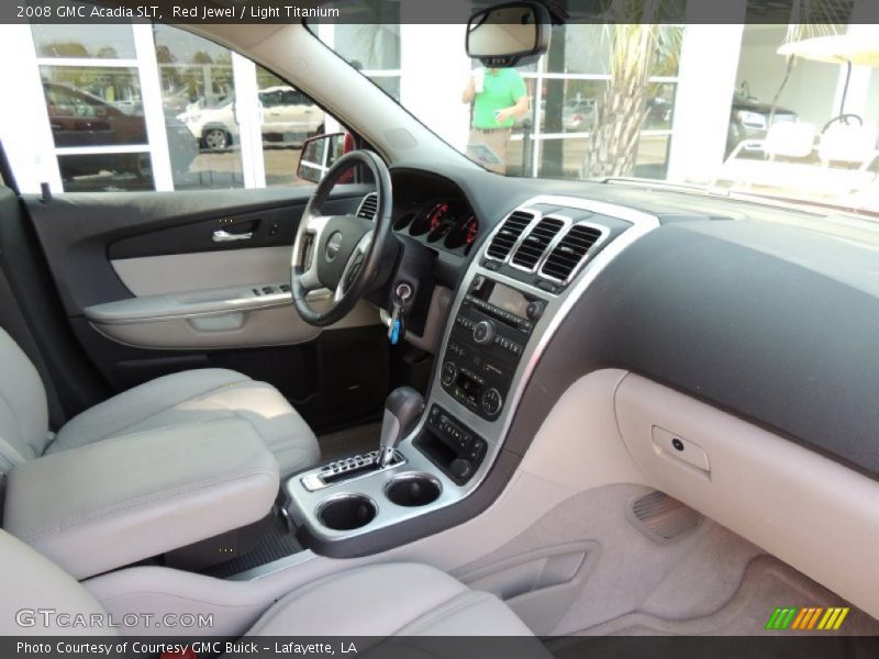 Red Jewel / Light Titanium 2008 GMC Acadia SLT