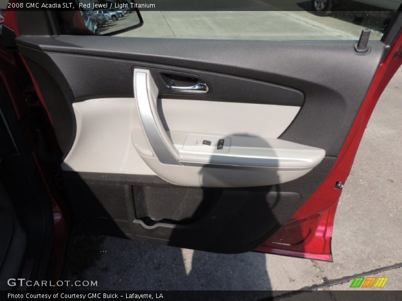 Red Jewel / Light Titanium 2008 GMC Acadia SLT