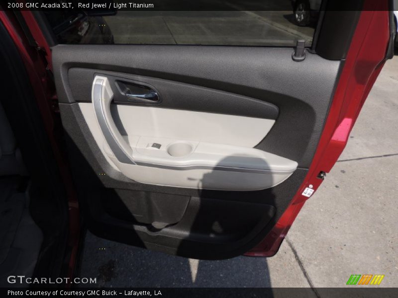 Red Jewel / Light Titanium 2008 GMC Acadia SLT