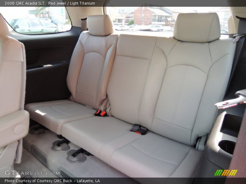 Red Jewel / Light Titanium 2008 GMC Acadia SLT