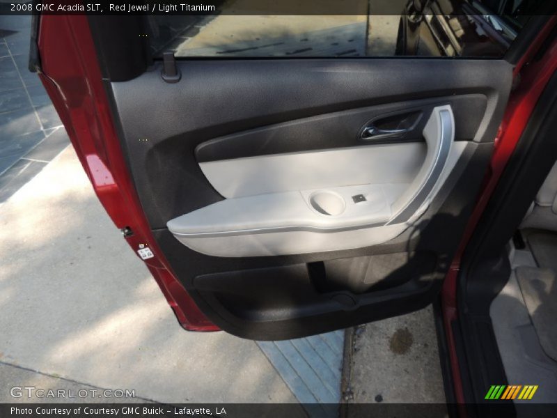 Red Jewel / Light Titanium 2008 GMC Acadia SLT