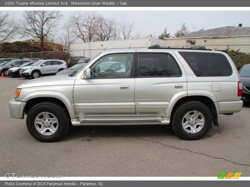 Millennium Silver Metallic / Oak 2000 Toyota 4Runner Limited 4x4