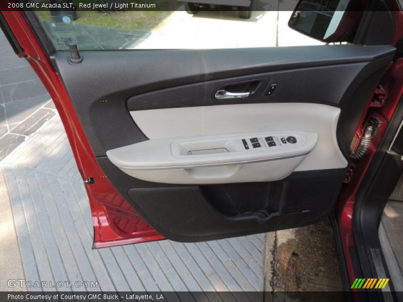 Red Jewel / Light Titanium 2008 GMC Acadia SLT