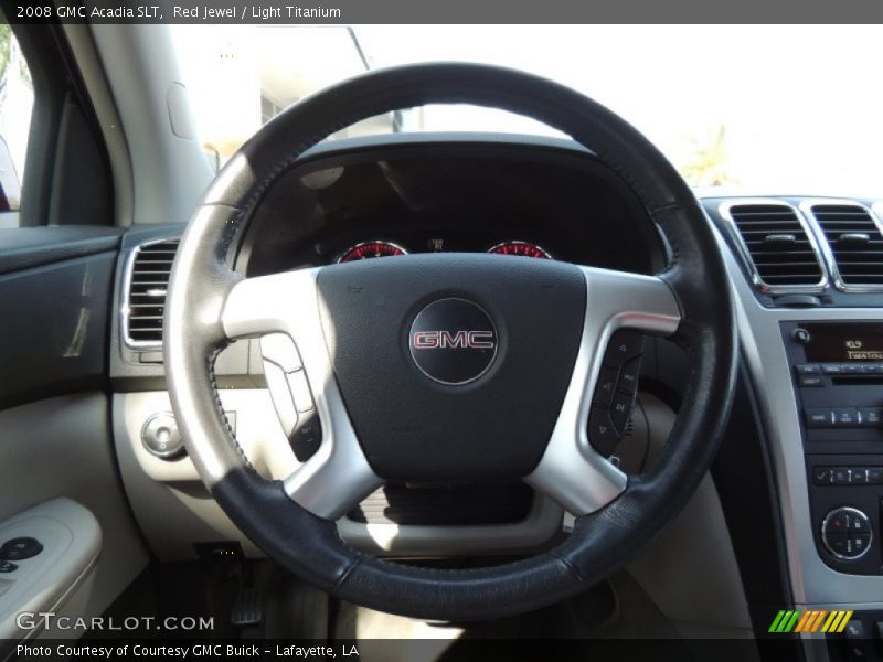 Red Jewel / Light Titanium 2008 GMC Acadia SLT