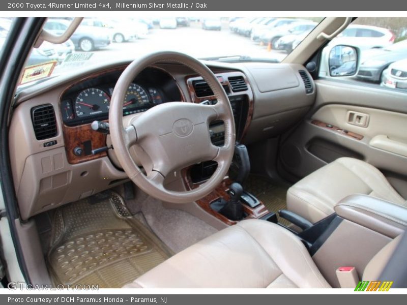 Millennium Silver Metallic / Oak 2000 Toyota 4Runner Limited 4x4