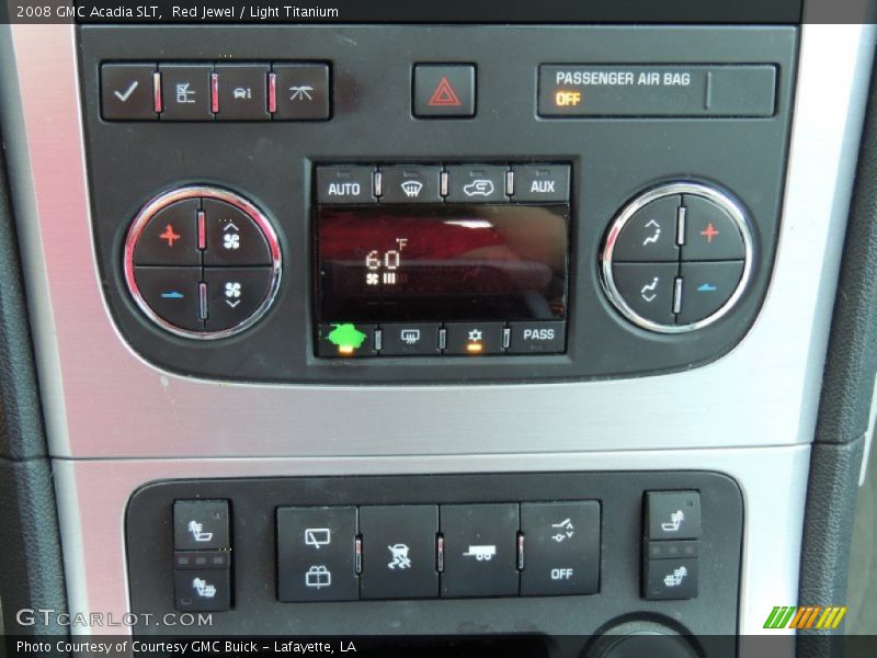 Red Jewel / Light Titanium 2008 GMC Acadia SLT