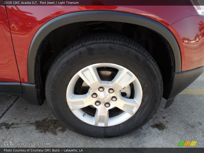 Red Jewel / Light Titanium 2008 GMC Acadia SLT