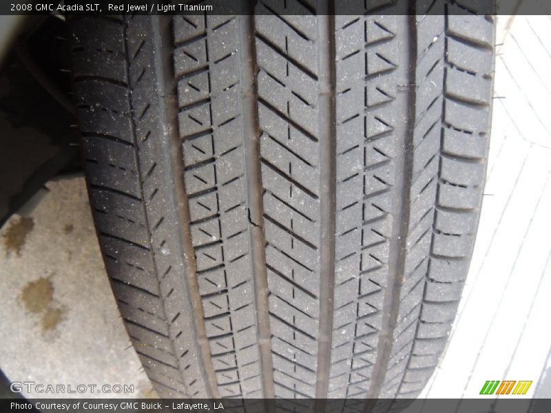 Red Jewel / Light Titanium 2008 GMC Acadia SLT