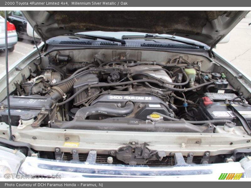Millennium Silver Metallic / Oak 2000 Toyota 4Runner Limited 4x4