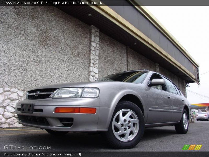 Sterling Mist Metallic / Charcoal Black 1999 Nissan Maxima GLE