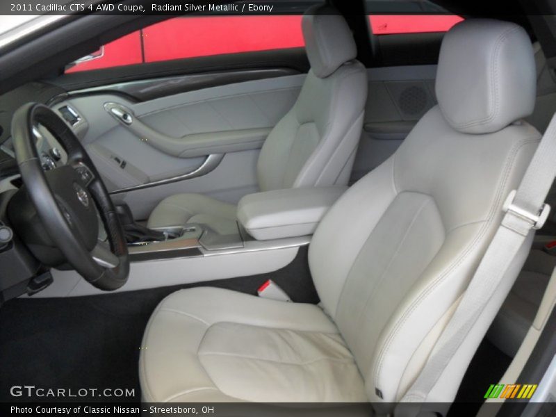 Front Seat of 2011 CTS 4 AWD Coupe