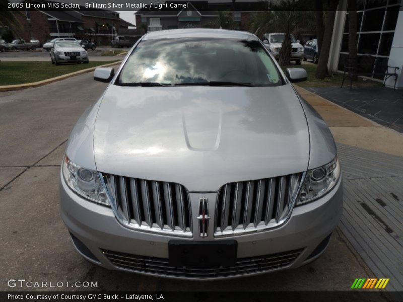Brilliant Silver Metallic / Light Camel 2009 Lincoln MKS Sedan