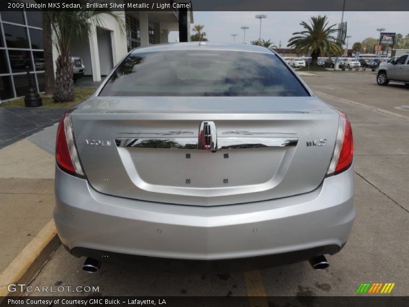 Brilliant Silver Metallic / Light Camel 2009 Lincoln MKS Sedan