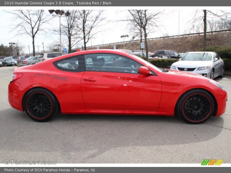 Tsukuba Red / Black 2010 Hyundai Genesis Coupe 3.8 Coupe