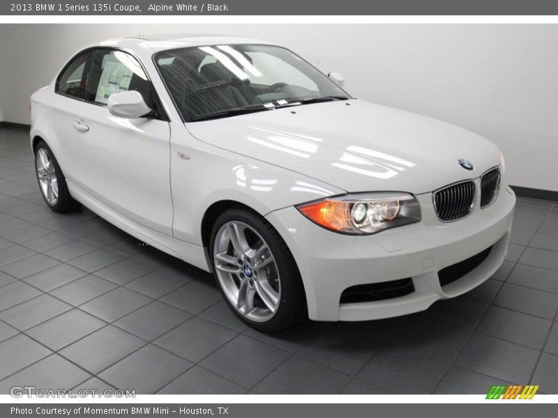 Front 3/4 View of 2013 1 Series 135i Coupe