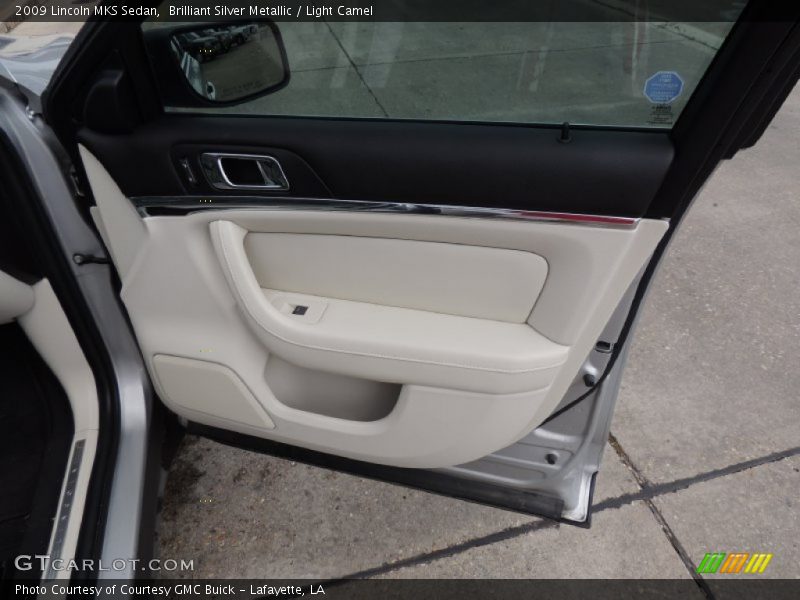 Brilliant Silver Metallic / Light Camel 2009 Lincoln MKS Sedan