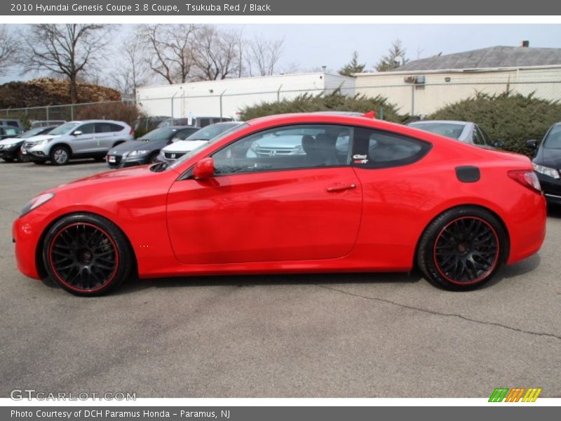 Tsukuba Red / Black 2010 Hyundai Genesis Coupe 3.8 Coupe