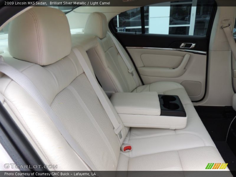 Brilliant Silver Metallic / Light Camel 2009 Lincoln MKS Sedan